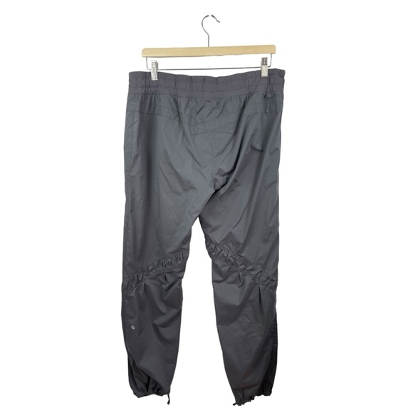 Lululemon Dance Studio Pant Dark Carbon w/ Ruched Stripes Size 10 - Picture 3 of 10